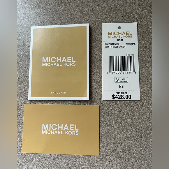 Michalel Kors Model Number 35S1SXOM2B / ROSE MESSENGER - Picture 13 of 15